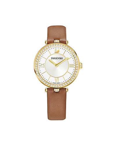 Swarovski-Aila-Dressy-Lady-Watch-Leather-strap-Brown-Gold-tone-5376645-W600