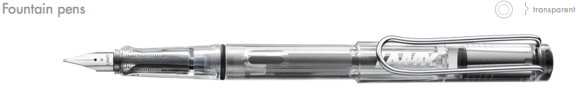 LAMY-Vista Fountain pen